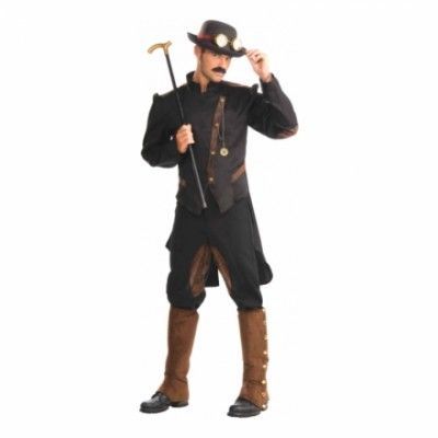 Steampunk Man Maskeraddräkt