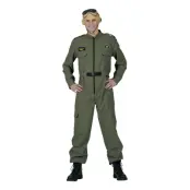 Stridspilot Maskeraddräkt - Medium
