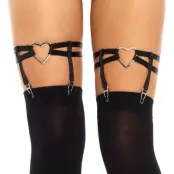 Strumpeband med Clips Hjärta Deluxe - One size