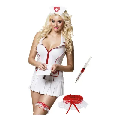 Strumpeband med Spruta - One size