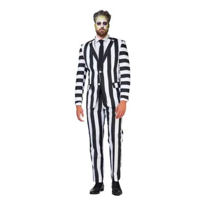 Suitmeister Beetlejuice Kostym - XX-Large
