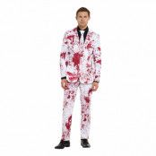 Suitmeister Bloody Suit White Kostym - Large