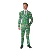 Suitmeister Carpet City Green Kostym - Small