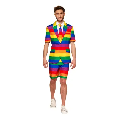 Suitmeister Rainbow Shorts Kostym - XX-Large