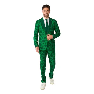 Suitmeister St. Patrick Grön Kostym - Medium