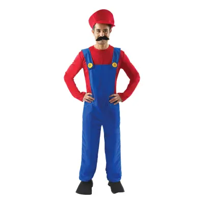 Super Rörmokare Maskeraddräkt - Standard