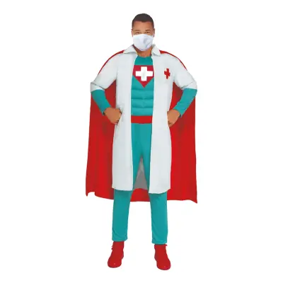 Superdoktor Man Maskeraddräkt - Medium