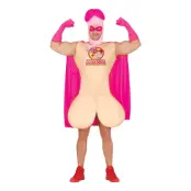 Superhjälte Dickman Maskeraddräkt - Large