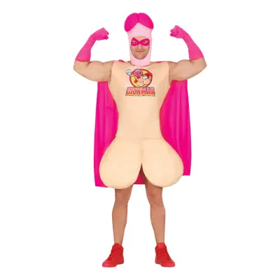 Superhjälte Dickman Maskeraddräkt - Large