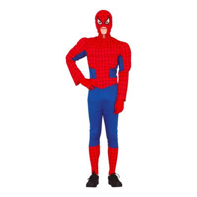 Superspindel med Muskler Teen Maskeraddräkt - One size