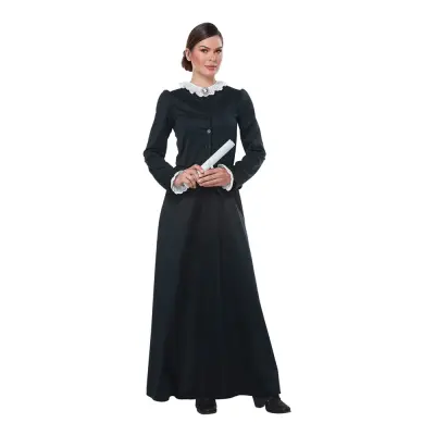 Susan 1900-tals Maskeraddräkt - X-Small