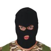 Svart Balaklava - One size