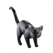 Svart Katt i Gummi - One size