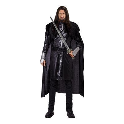 Svart Riddare Maskeraddräkt - Medium