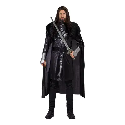 Svart Riddare Maskeraddräkt - Small