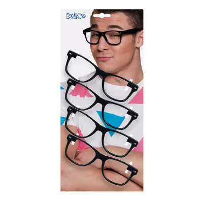 Svarta Glasögon Flerpack - 4-pack