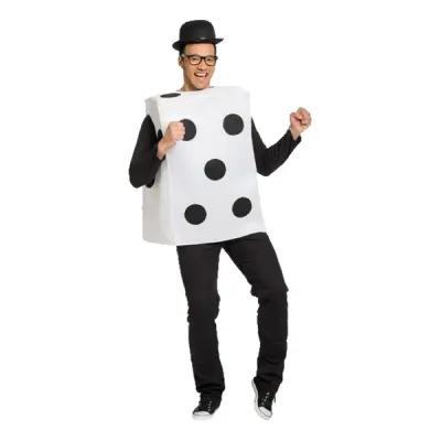 Tärning Maskeraddräkt - One size