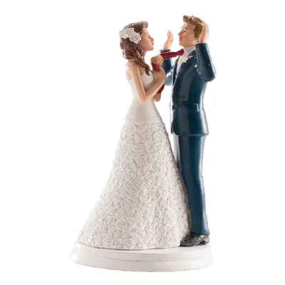 Tårtdekoration Bröllopspar