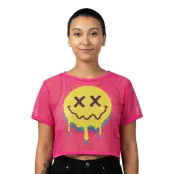 T-shirt i Mesh Acid Dam - Medium