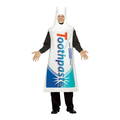 Tandkräm Maskeraddräkt - One size