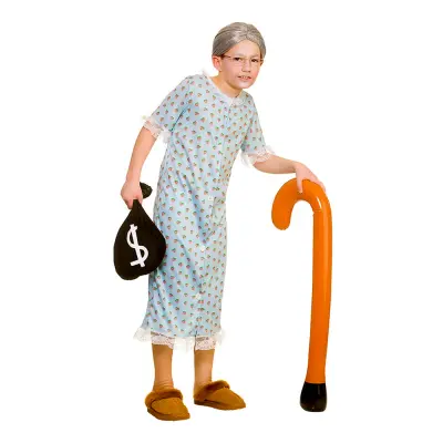 Tant Barn Maskeraddräkt - Medium