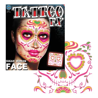 Tattoo FX Sugar Woman Face