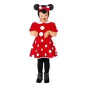 Tecknad Mus Klänning Barn Maskeraddräkt - X-Small