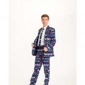 The Awesome Christmas Suit Marinblå