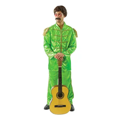 The Beatles Grön Maskeraddräkt - One size