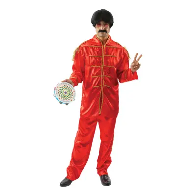 The Beatles Röd Maskeraddräkt - One size
