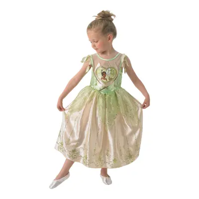 Tiana Barn Klänning Maskeraddräkt - Small