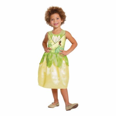 Tiana Budget Barn Maskeraddräkt - Medium