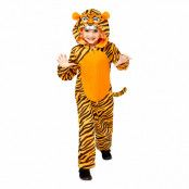 Tiger Onesie Barn Maskeraddräkt - Medium