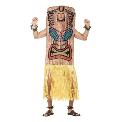 Tiki Totem Maskeraddräkt - One size