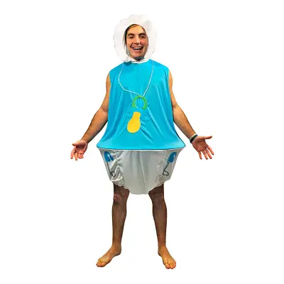 Tjock Bebis Maskeraddräkt - One size