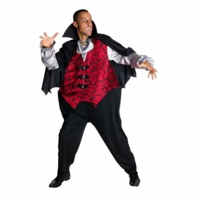 Tjock Dracula Maskeraddräkt