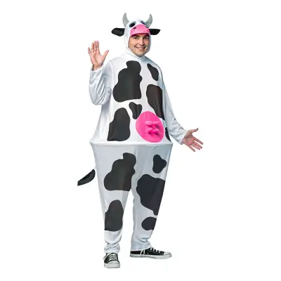 Tjock Kossa Maskeraddräkt - One size