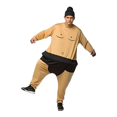 Tjock Sumo Maskeraddräkt - One size