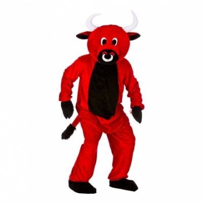 Tjurmaskot Maskeraddräkt - One size