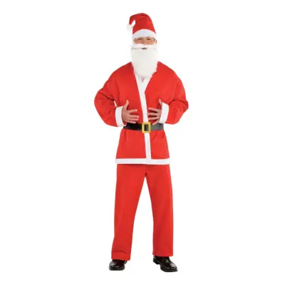 Tomte Budget Maskeraddräkt - Medium/Large