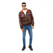 Top Gun Bomberjacka Maskeraddräkt - X-Large