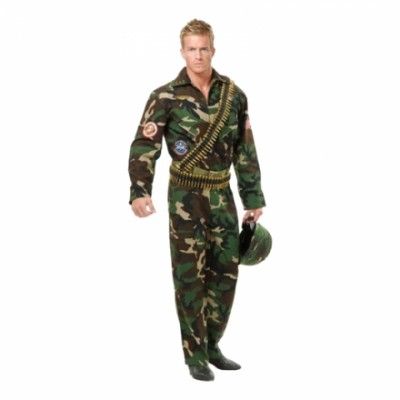 Top Gun Soldat Maskeraddräkt