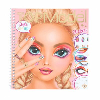 TOPModel Style me up Face & Nails Stickersbok