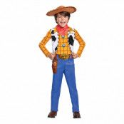 Toy Story Woody Deluxe Barn Maskeraddräkt - Medium