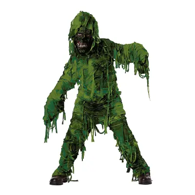 Träskmonster Barn Maskeraddräkt - Medium