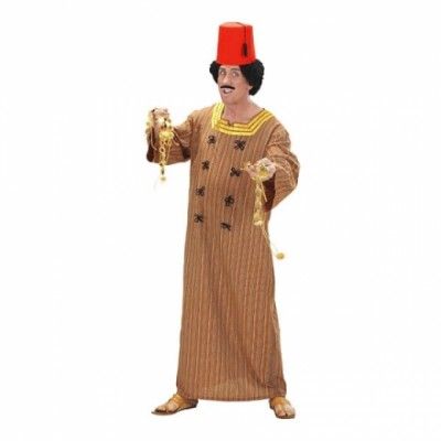 Traditionell Marockansk Man Maskeraddräkt - Small