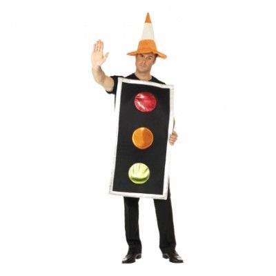 Trafikljus Maskeraddräkt - One size