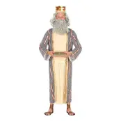 Tre Vise Män Guld Maskeraddräkt - One size