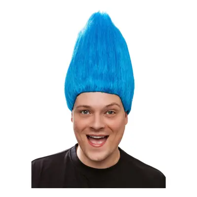 Trollperuk Blå - One size