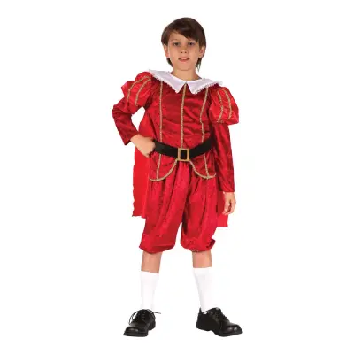 Tudorprins Barn Maskeraddräkt - Small